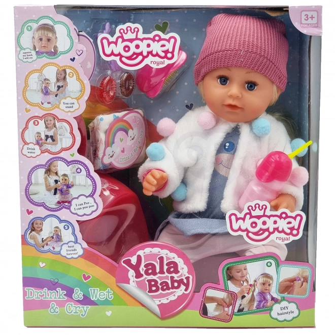 Poupée interactive Zosia avec bonnet 43 cm avec accessoires