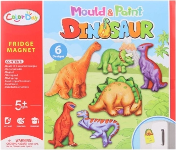 Des aimants dinosaures facilement et en s’amusant