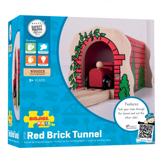 Bigjigs Rail Tunnel ferroviaire en brique