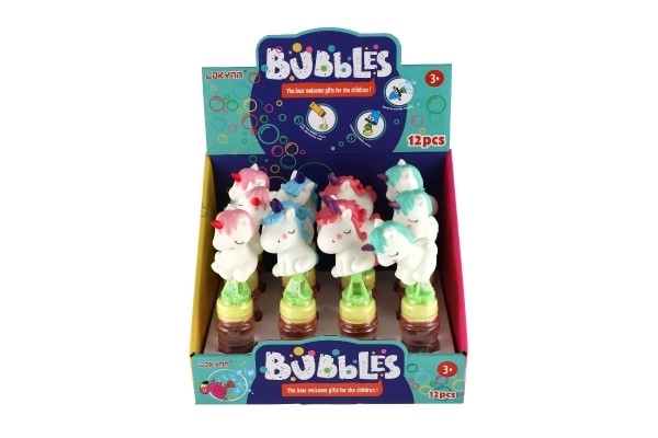 Bublifuk licorne 18cm 4 couleurs