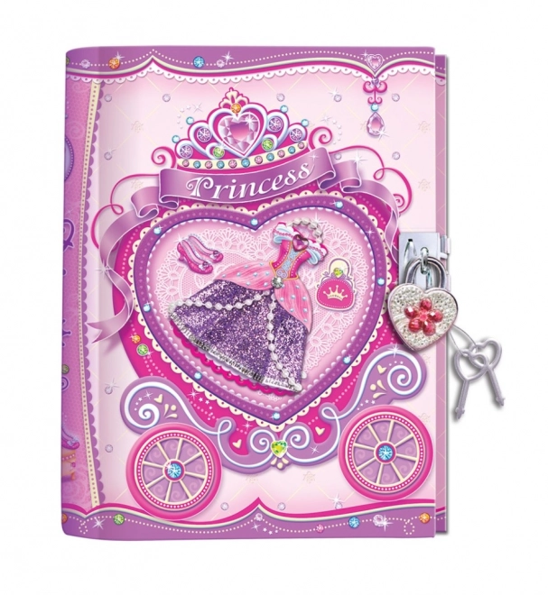 Journal avec serrure Princesse
