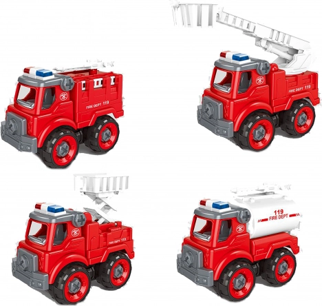 Camion de pompiers à visser