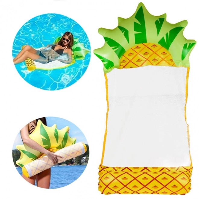 Hamac gonflable en forme d'ananas
