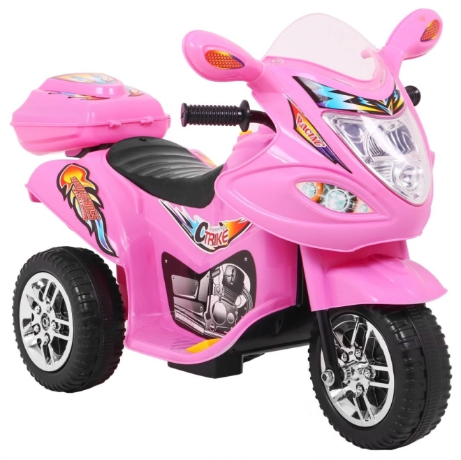 Tricycle BJX-088 moto électrique + sons + lumières – Rose