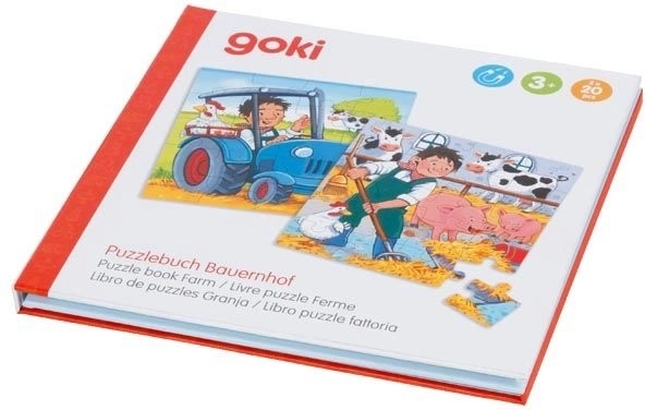 Livre-puzzle magnétique La Ferme