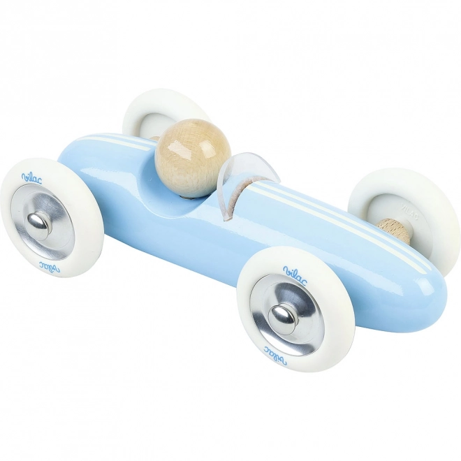 Vilac Voiture en bois Grand prix vintage bleu clair