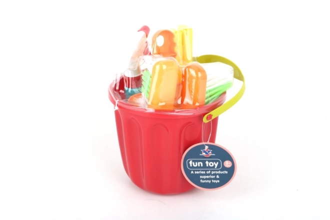 Kit de nettoyage pour enfants dans un seau
