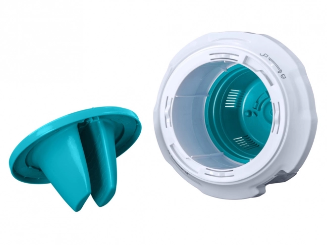 Doseur flottant pour produits chimiques pour l'eau de piscine avec thermomètre