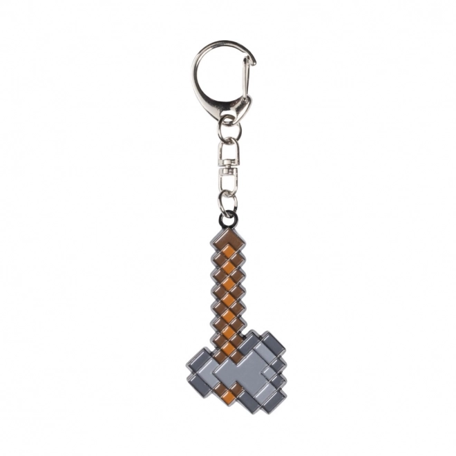 Porte-clés en métal Minecraft 6 pièces dans un coffret Deluxe