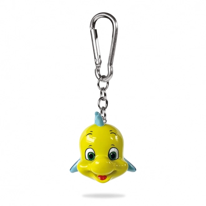Porte-clés 3D La Petite Sirène avec Polochon