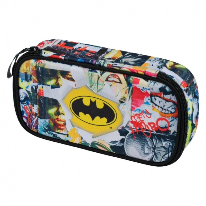 BAAGL 3 SET Skate Batman Comics : sac à dos, trousse, sac
