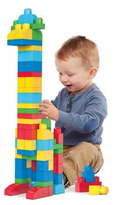 Mega Bloks First Builders Blocs dans un sac en plastique 80 pcs