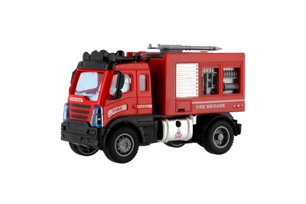 Voiture de pompier à rétro-friction