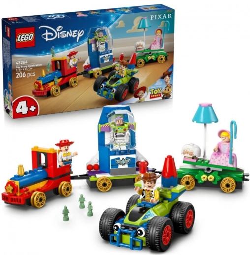 lego disney toy story train de fête et pan commandé