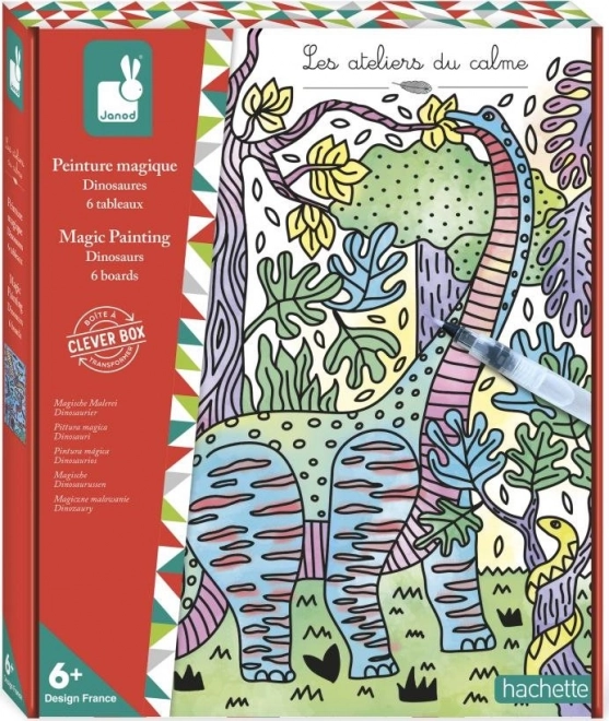 JANOD Maxi coloriages Dinosaures