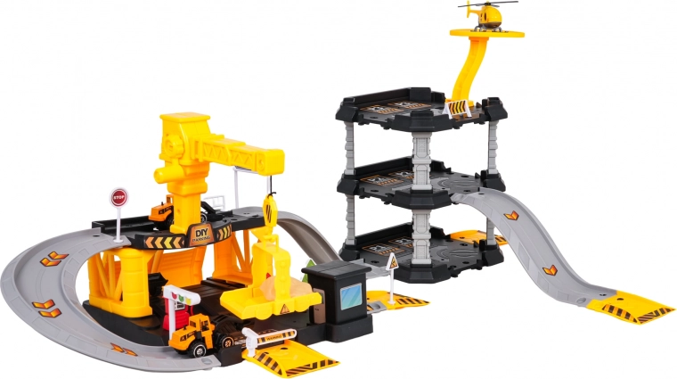 Grue fonctionnelle avec crochet à manivelle