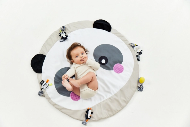 Tapis de jeu contrasté Smyslová - panda