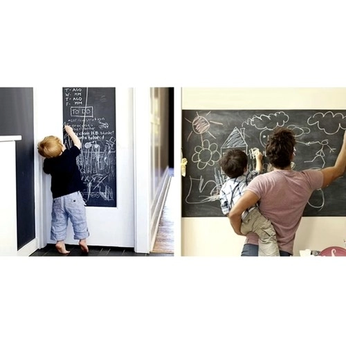 Tableau à craie autocollant XXL