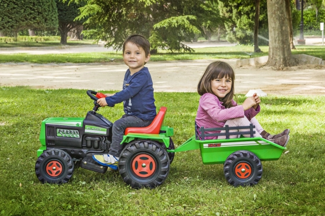 Tracteur électrique pour enfants avec remorque 6V