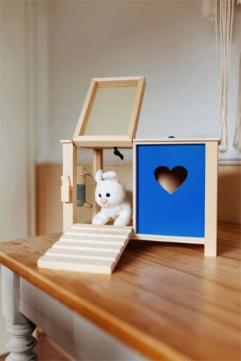 Toit, portes et petite rampe ouvrants