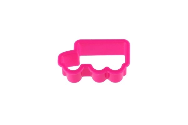 Emporte-pièces/Coupe-pâte NARA pour pâte à modeler avec rouleau plastique 11 pièces dans un sac 15x19cm