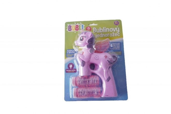 Machine à Bulles Licorne avec Lumière