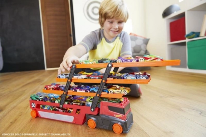 Mega Transporteur Hot Wheels 50e anniversaire