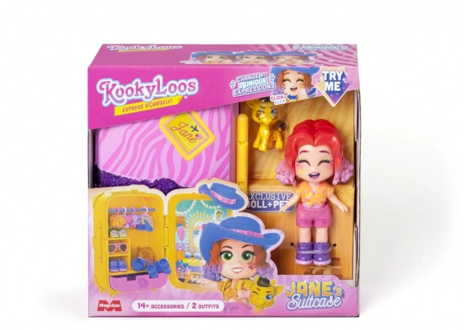 KookyLoos - Jane dans une valise avec accessoires