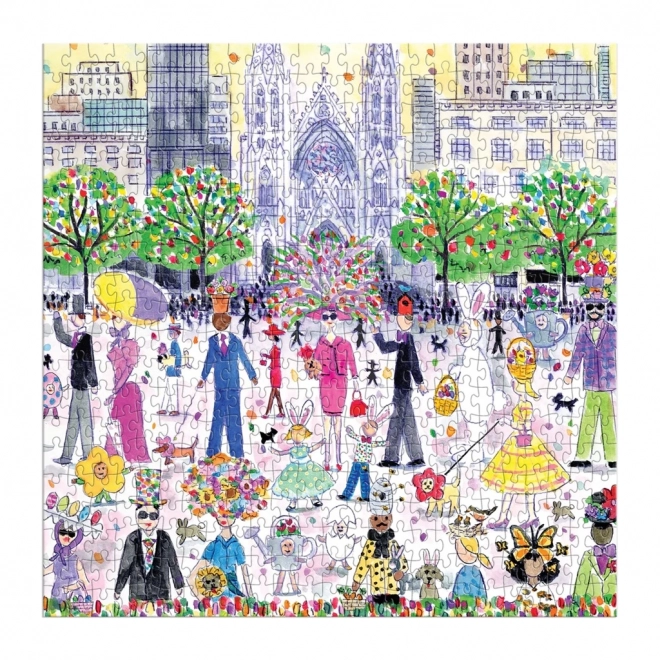 Puzzle Michael Storrings défilé de Pâques 500 pièces