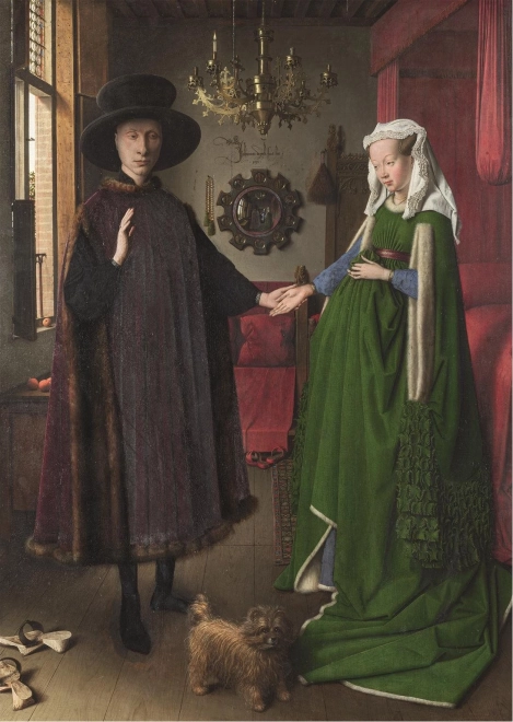 CLEMENTONI Puzzle Collection Musée : Mariage des époux Arnolfini (1434) 1000 pièces