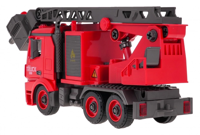 Unité de pompiers rotative avec fonction sonore et fonction eau