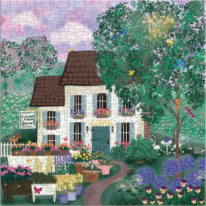 Puzzle Galison Chemin de jardin 500 pièces