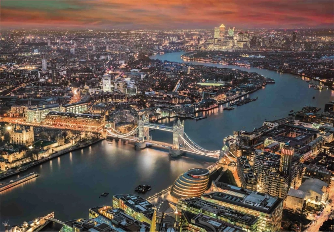 Puzzle 2000 pièces Vue aérienne de Londres