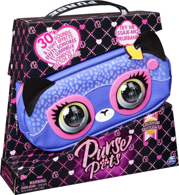 Banane interactive Guépard Purse Pets