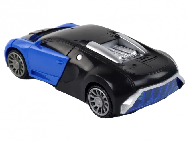 Effets lumineux Bugatti 2 en 1 Voiture-Robot