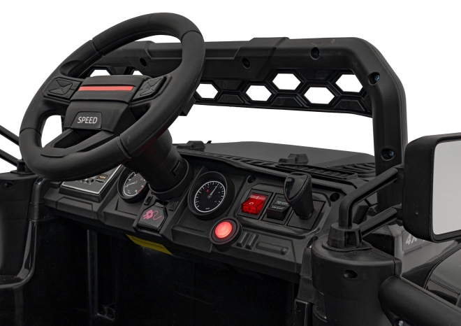 Voiture électrique pour enfants tout-terrain noire
