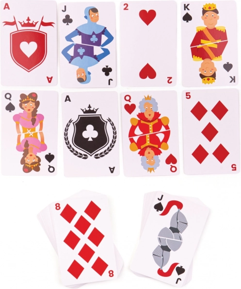 Cartes à jouer classiques BIGJIGS TOYS