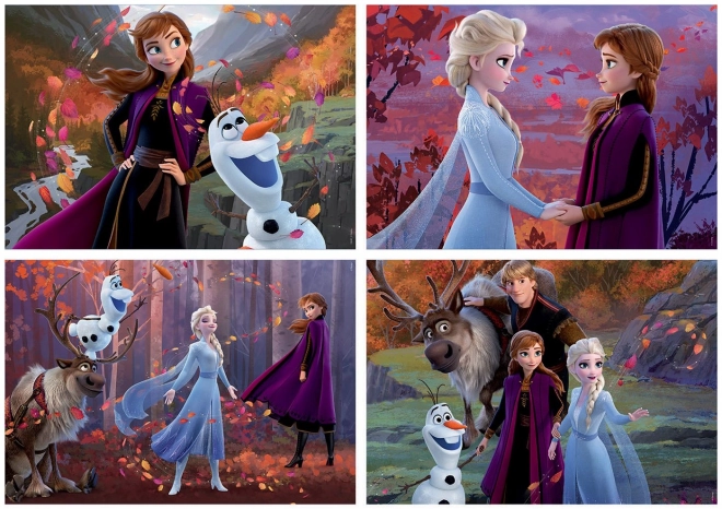 Educa Puzzle La Reine des neiges 2, 4 en 1