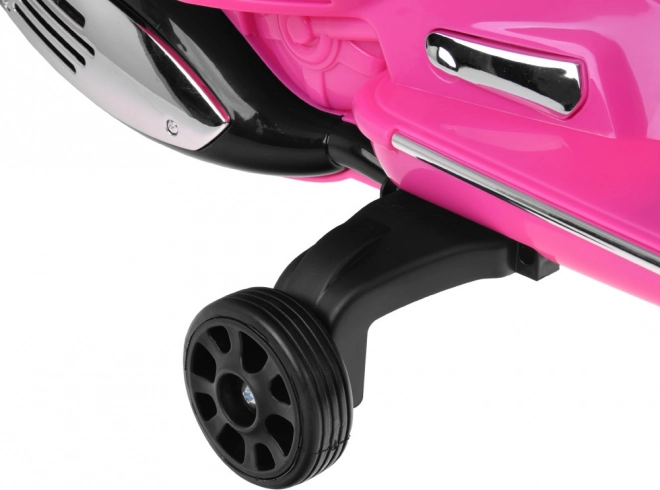 Scooter électrique Vespa GTS Super pour enfants – Rose