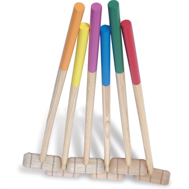 Vilac Croquet pour 6 joueurs avec sac