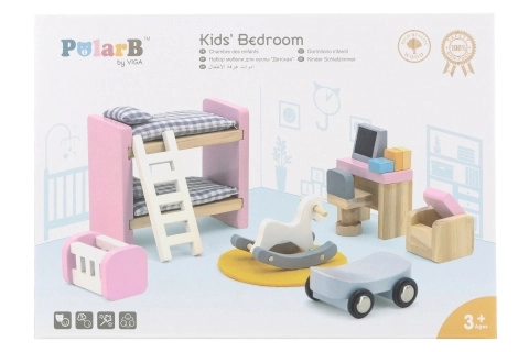 Chambre d'enfant en bois