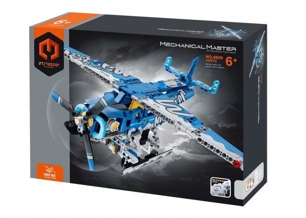 Kit de construction IamMaster avion plastique 323 pièces en boîte 31x23x6,5cm