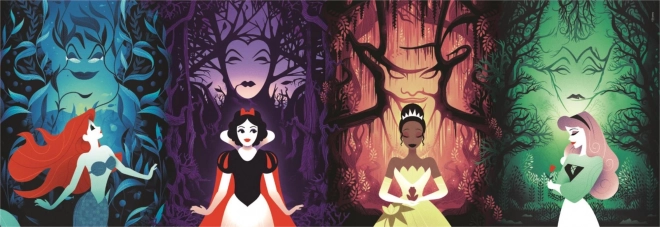 Puzzle Panorama Princesses 1000 pièces