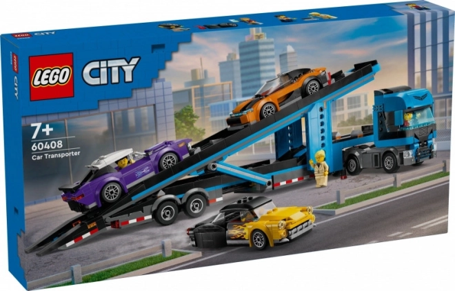 LEGO® City 60408 Camion de transport de voitures de sport