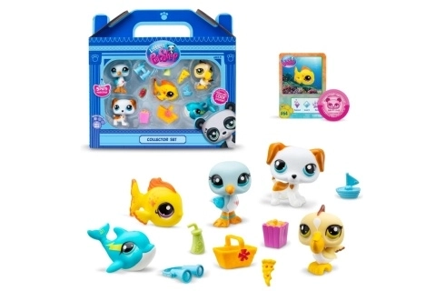 Littlest Pet Shop ensemble figurines de plage