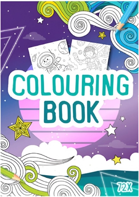 Livre de coloriage A4 – 72 pages
