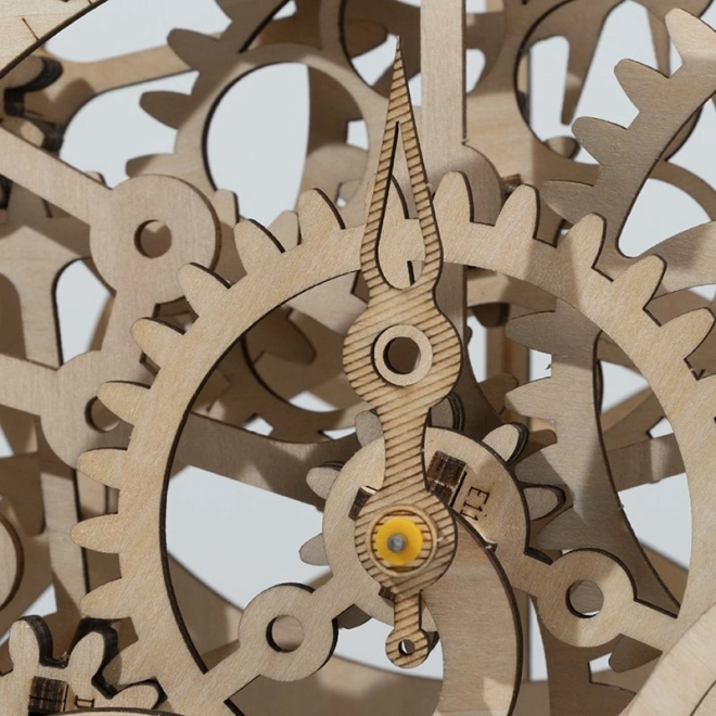 Horloge à pendule - Maquette en bois 3D