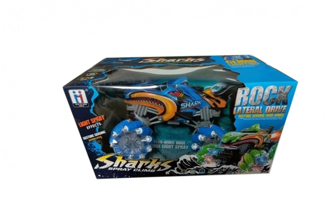 RC voiture requin vert