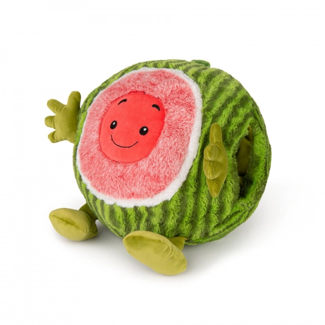 Cozy Noxxiez Meloun coussin chauffant en peluche 3 en 1