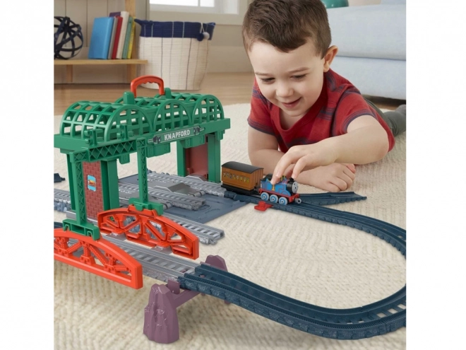 Fisher-Price Train Thomas et ses amis Station Grodkov locomotive